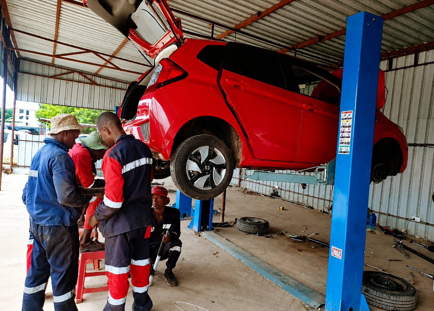 3D Belvedere Hybrid Fitment Centre expert automotive team in Harare Zimbabwe